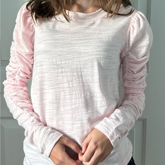 Free People Baby Pink Long Sleeve - Picture 2 of 3